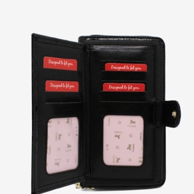 Carteira Craft Branco-Preto