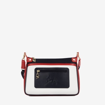 Mala de Tiraco lo Horse By Cavalinho Azul-Vermelho