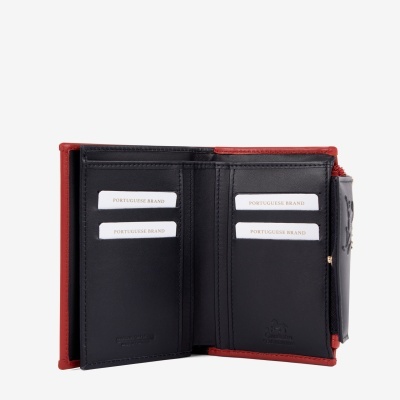 Carteira Horse By Cavalinho Azul-Vermelho