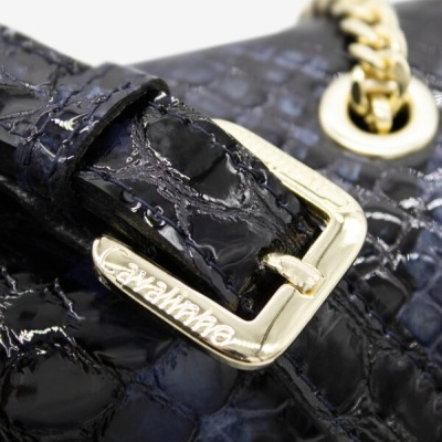 Bolsa Tiracolo  Cherry Blossom Azul- Cavalinho