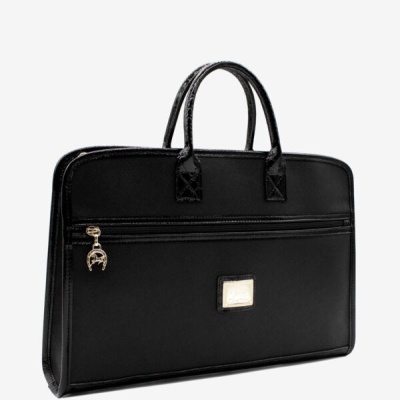 Pasta Cherry Blossom Preto - Cavalinho