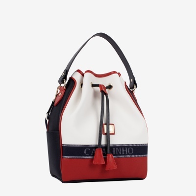 Mala de Cordão Only By Cavalinho Azul-Vermelho