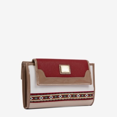 Carteira Twist Multi-Vermelha