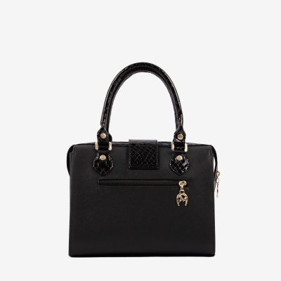 Mala de Mão Cherry Blossom Preto