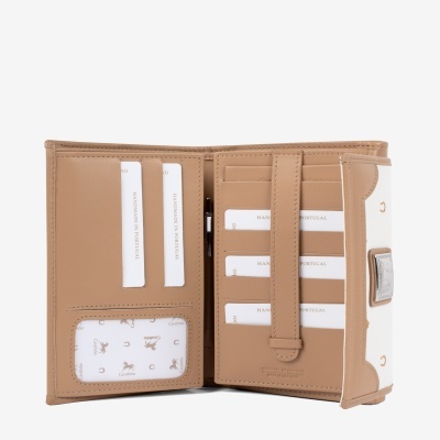 Carteira Di Cavallo Branco