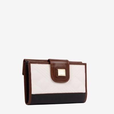 Carteira Poésie Preto-Mel