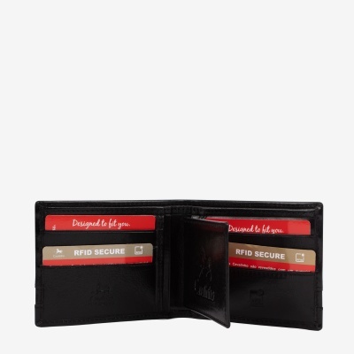 Carteira 528 "Di Cavallo" PRETO