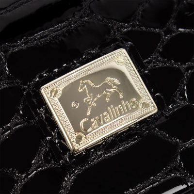 Mala de Mão Cherry Blossom Preto