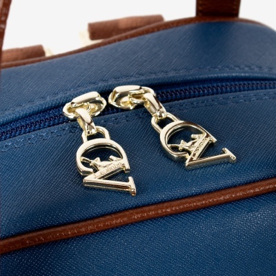 Mochila Sublime Azul-Camel