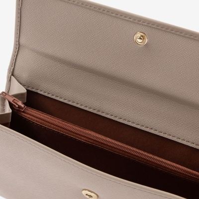 Carteira "La Vie" Cinza