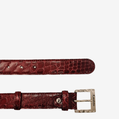 Cinto Clássico Galope Vermelho