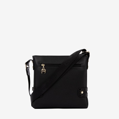 Mala de Tiracolo Cherry Blossom Preto