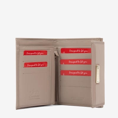 Carteira "La Vie" Cinza