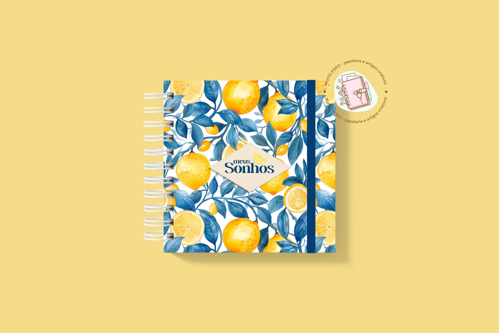 Caderno Dos Sonhos Citrus Garden Caderno Dos Sonhos Citrus Garden