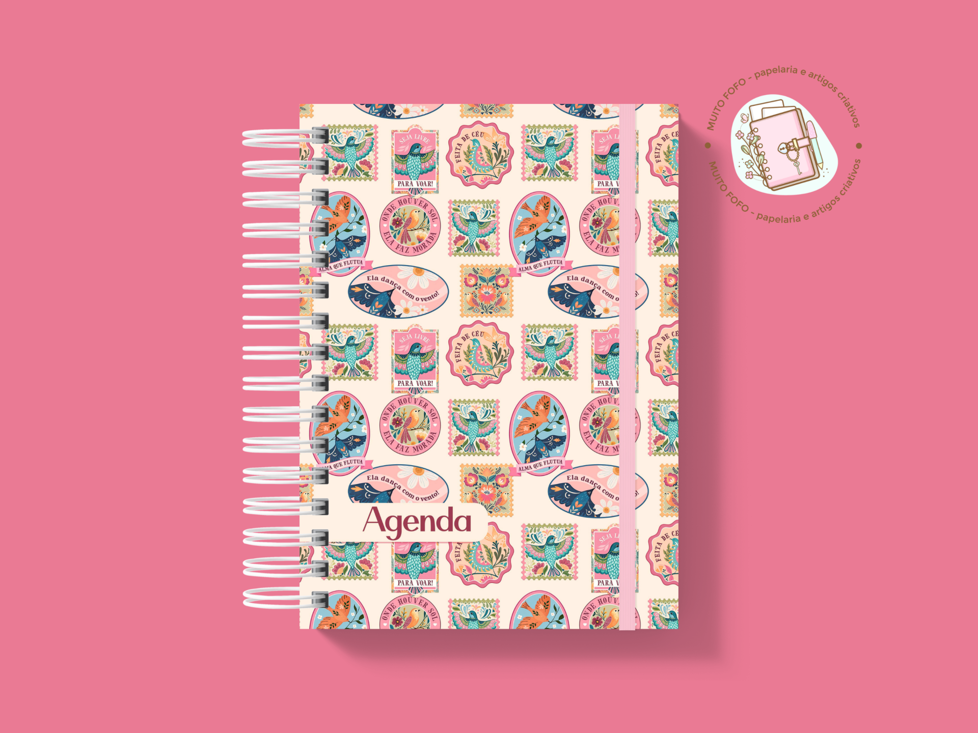 Agenda Selos Pássaros Agenda Selos Pássaros