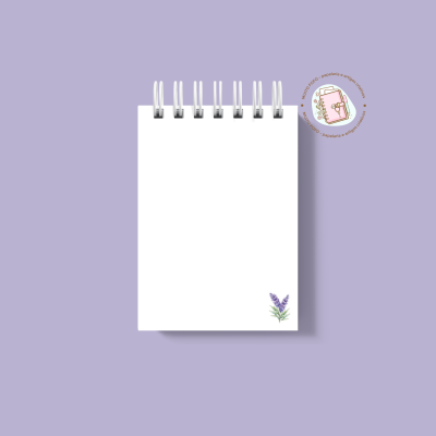 Bloco A6 Lavanda Interior