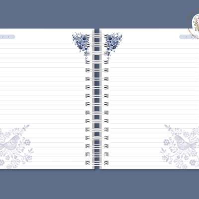 Caderno Jardim Dos Pássaros