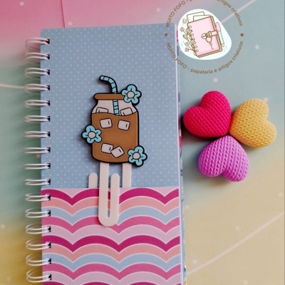 Clips Papel Copo de Vidro