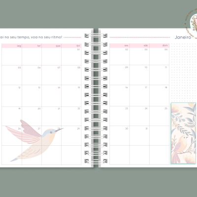 Planner Pouse Onde Florescer