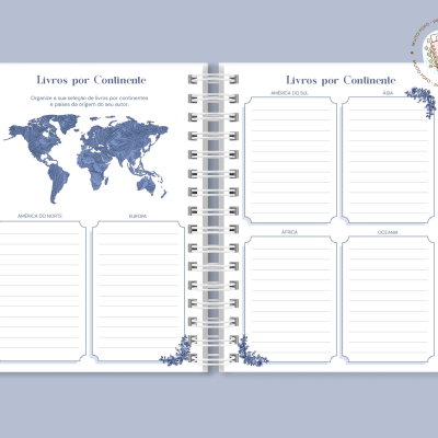 Caderno Leitura Jardim Real