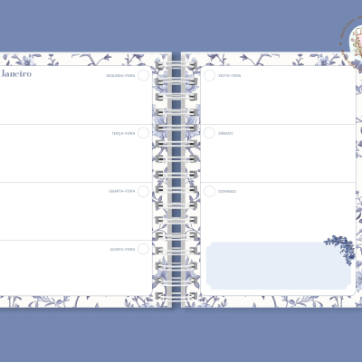 Planner Majestade Azul