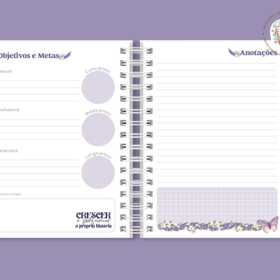 Agenda A5 Bouquet De Lavanda