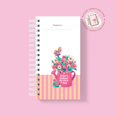 Caderno Slim Mulher Segura