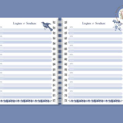 Planner Majestade Azul