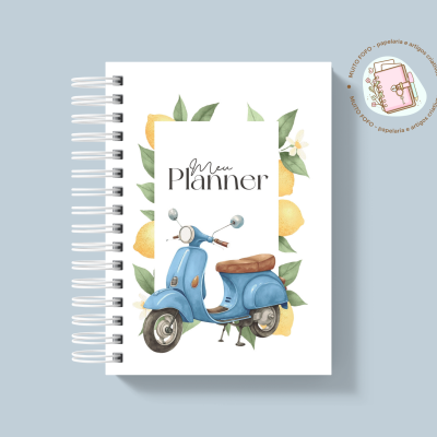 Planner Blue Mosaic