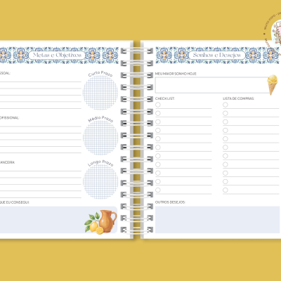 Planner Sicilian Stripes