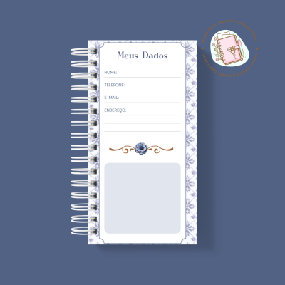 Caderno Slim Jardim Dos Pássaros