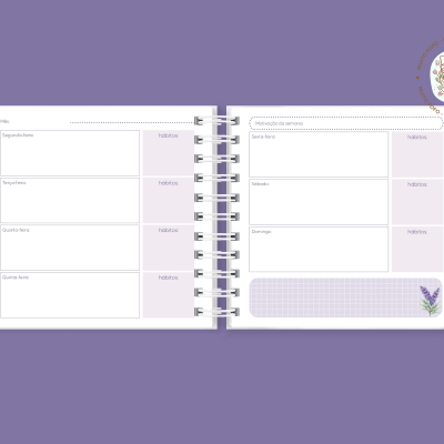 Planner O Silêncio Acalma A Alma