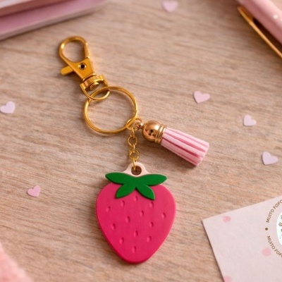 Porta-Chaves Moranguinho Fofo