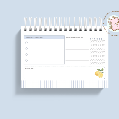 Planner Semanal PicNic Lemon