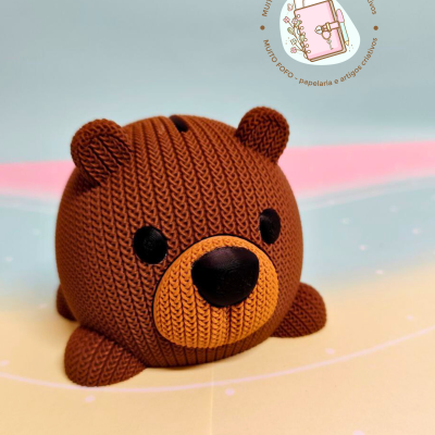 Mealheiro Ursinho Caramelo