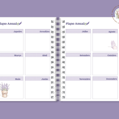 Agenda A5 Bouquet De Lavanda