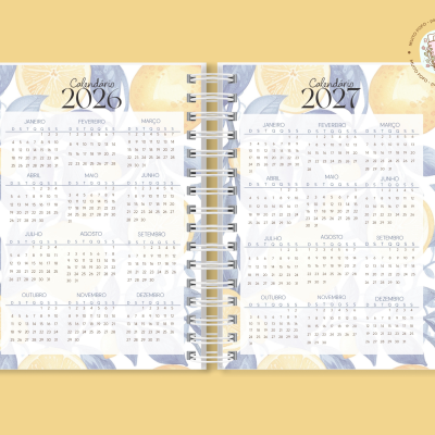 Agenda Lemon Elegance