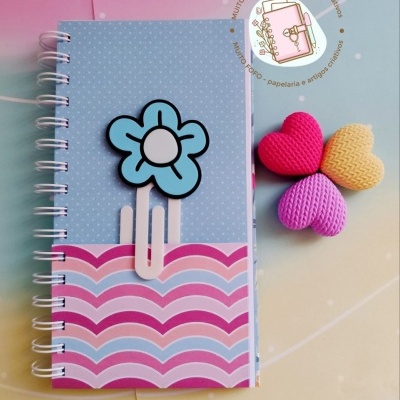 Clips Papel Flores Geladas