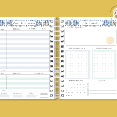 Planner Sicilian Stripes