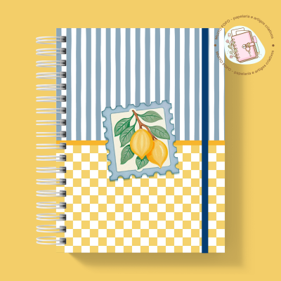 Caderno Grande Citrus Mail