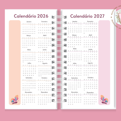 Planner Slim Florescer