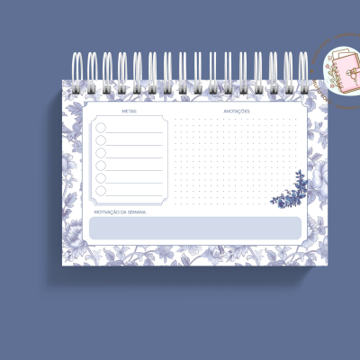 Planner Semanal Majestade Azul