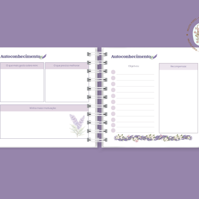 Planner Bouquet De Lavanda