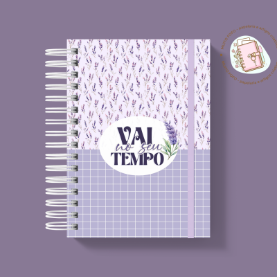 Caderno Lavanda
