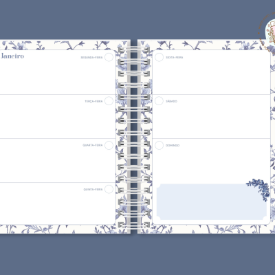 Planner Jardim Dos Pássaros