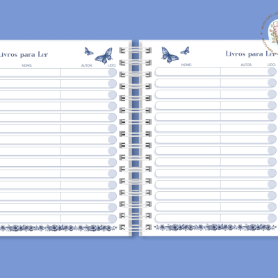 Caderno Leitura Floresta Azul