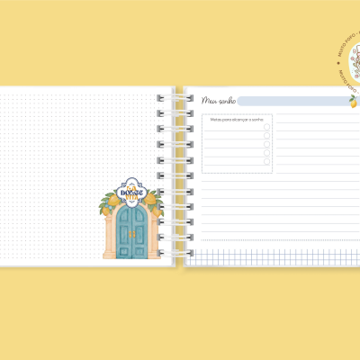 Caderno Dos Sonhos Citrus Garden Caderno Dos Sonhos Citrus Garden