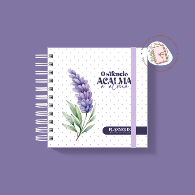 Planner O Silêncio Acalma A Alma