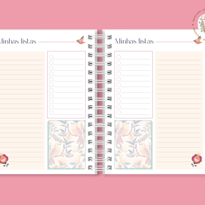 Planner Seja Livre Para Voar