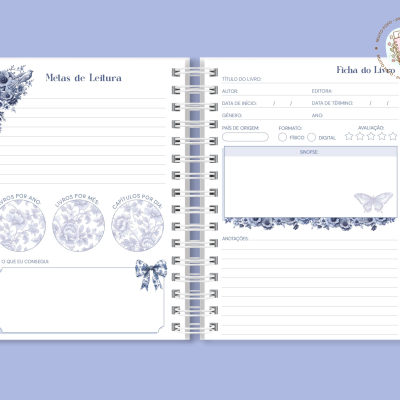 Caderno Leitura Páginas Marcadas